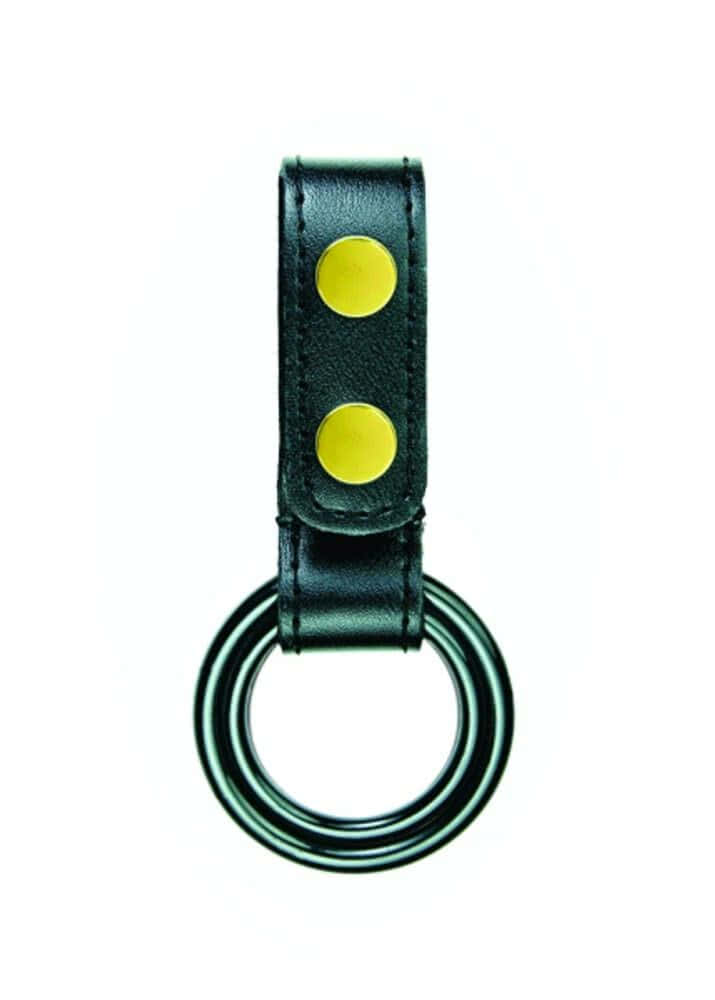 Hero's Pride AirTek C/D-Cell Dual Ring Flashlight Holder with Plastic Rings - Plain, Brass